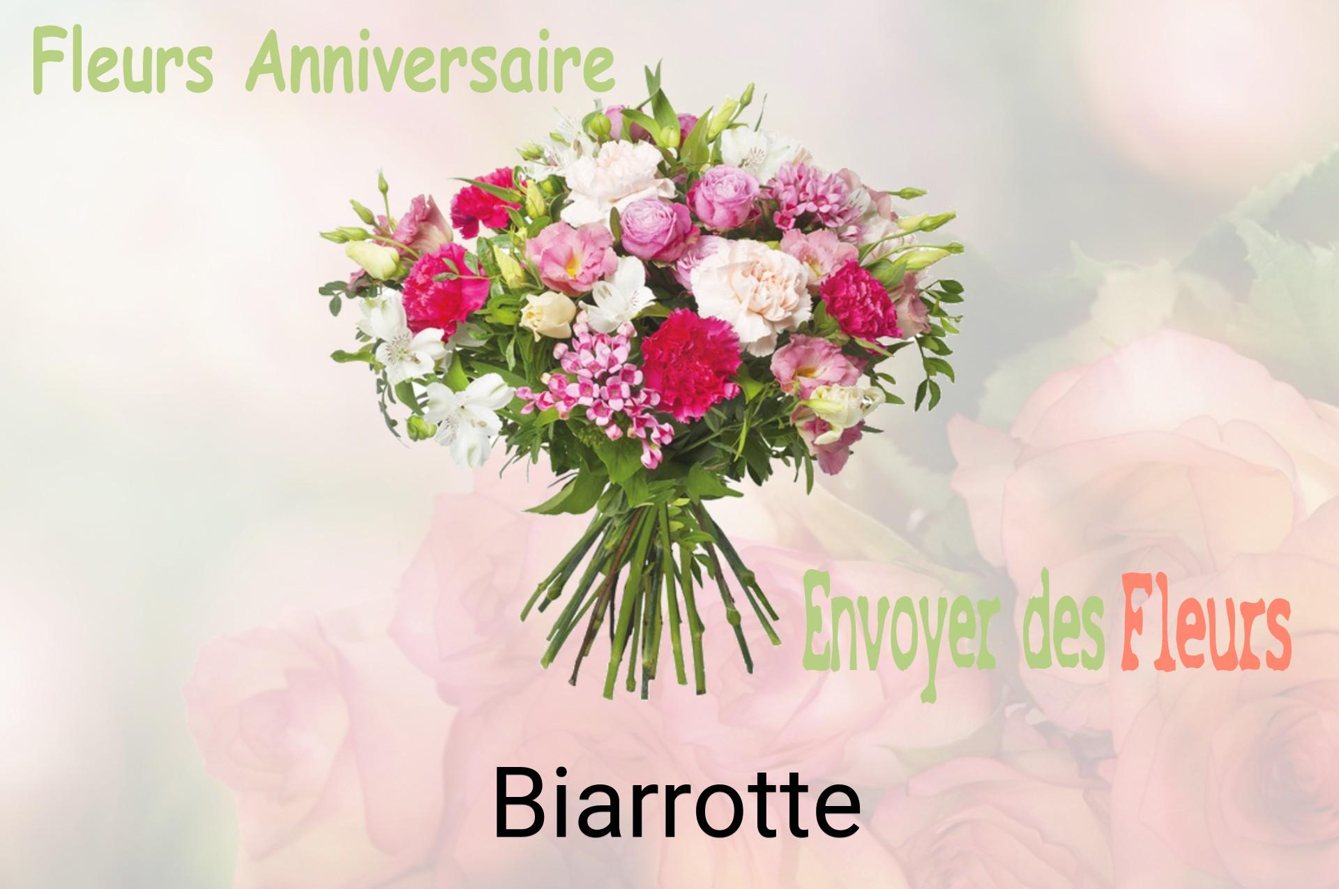Bouquet de fleurs d’anniversaire livré à Biarrotte